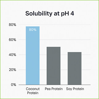 Solubility at pH 4